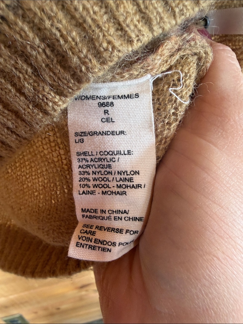 Woolrich dachshund dog sweater large wool - Picture 6 of 8